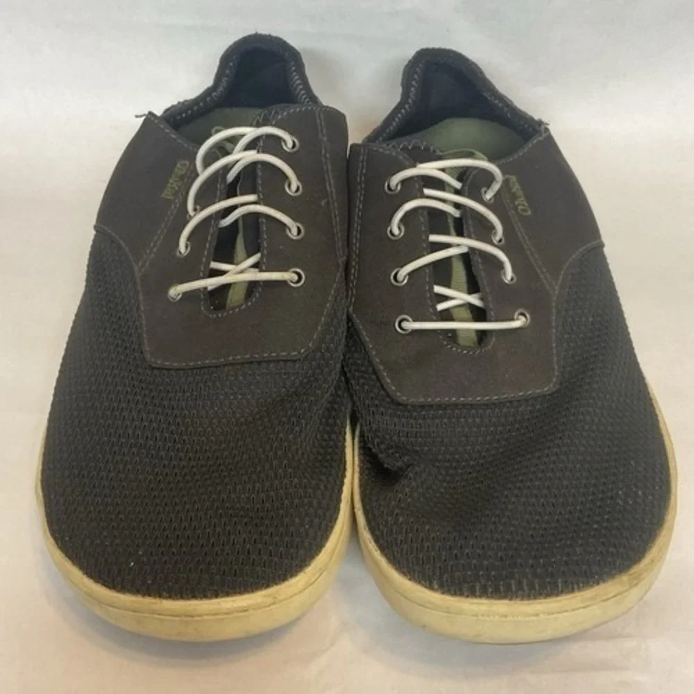 OluKai Nohea Moku Charcoal Slip On Convertible Sneaker Boat Shoe Men 9.5 China